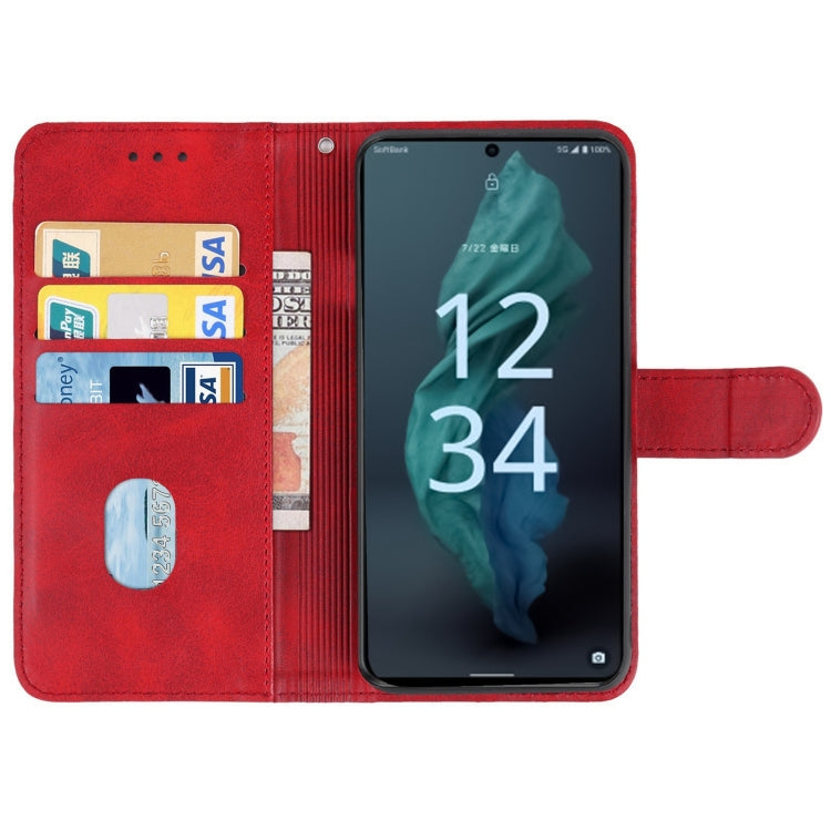 For Sharp Aquos R7 Leather Phone Case