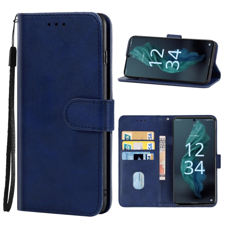 For Sharp Aquos R7 Leather Phone Case