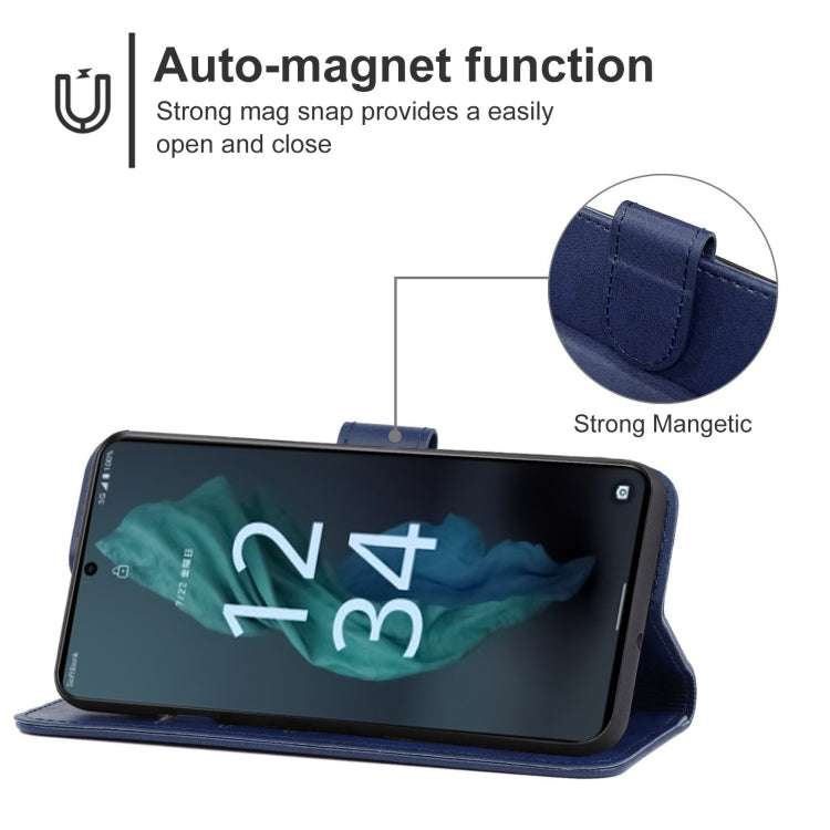 For Sharp Aquos R7 Leather Phone Case