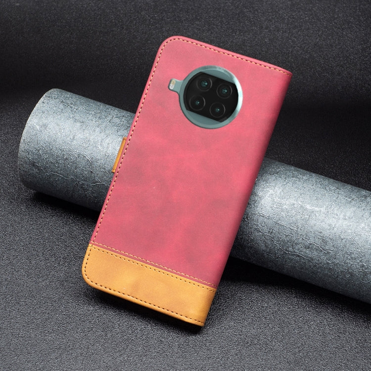 For Xiaomi Mi 10T Lite 5G BF11 Color Matching Skin Feel Leather Phone Case