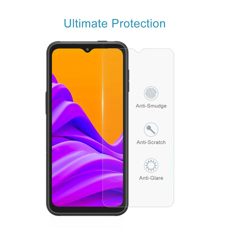 50 PCS 0.26mm 9H 2.5D Tempered Glass Film For Samsung Galaxy Xcover6 Pro
