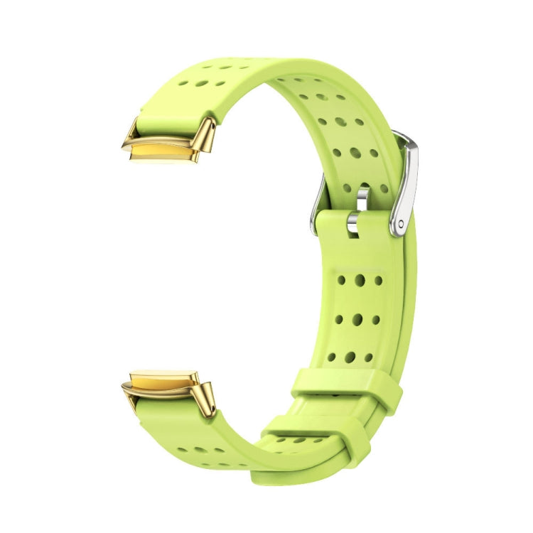 For Fitbit Luxe Mijobs Breathable Silicone Watch Band