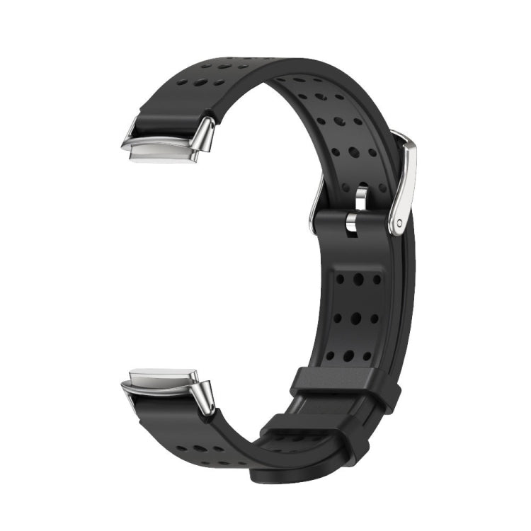 For Fitbit Luxe Mijobs Breathable Silicone Watch Band