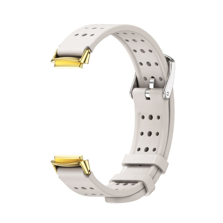 For Fitbit Luxe Mijobs Breathable Silicone Watch Band