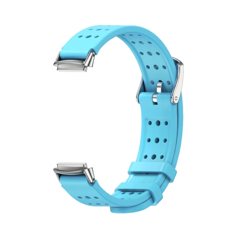 For Fitbit Luxe Mijobs Breathable Silicone Watch Band
