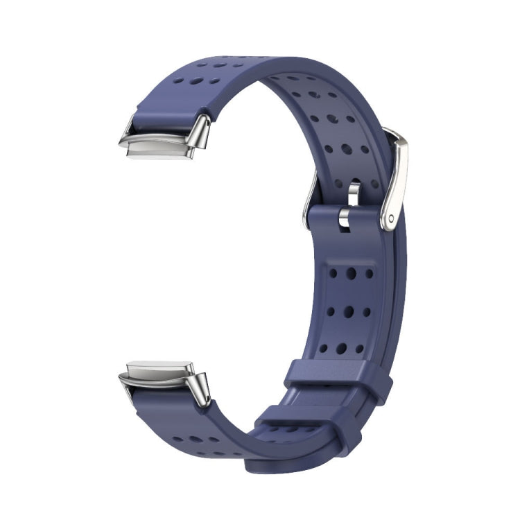 For Fitbit Luxe Mijobs Breathable Silicone Watch Band
