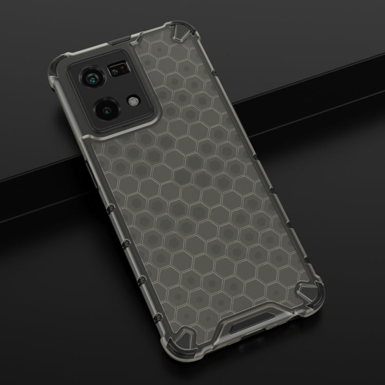 For OPPO Reno7 4G Shockproof Honeycomb PC + TPU Phone Case