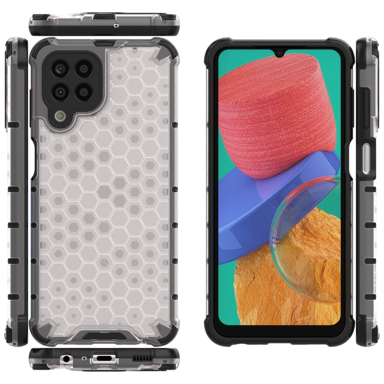 For Samsung Galaxy M33 5G Global Shockproof Honeycomb PC + TPU Phone Case