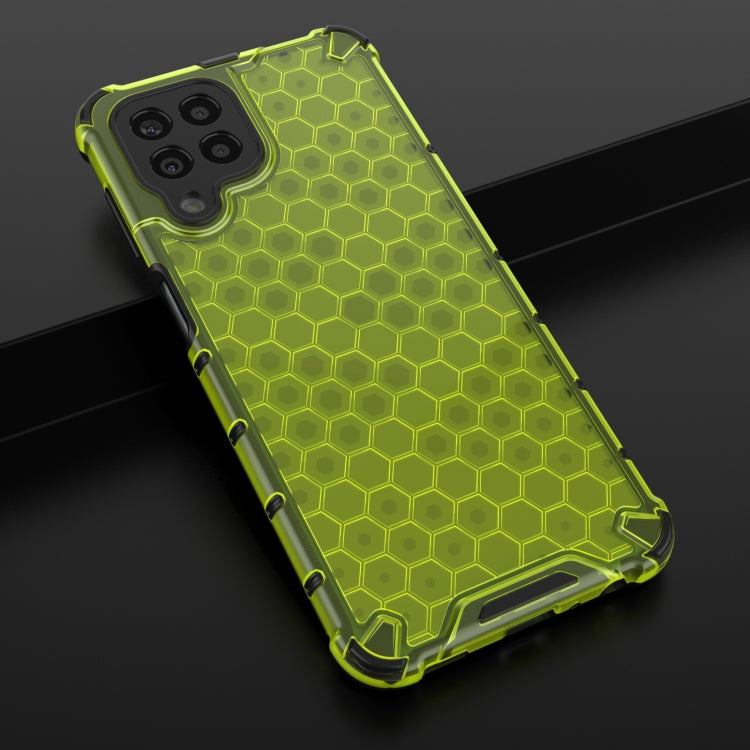 For Samsung Galaxy M33 5G Global Shockproof Honeycomb PC + TPU Phone Case