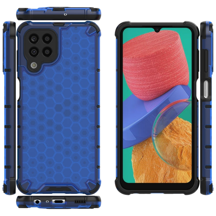 For Samsung Galaxy M33 5G Global Shockproof Honeycomb PC + TPU Phone Case