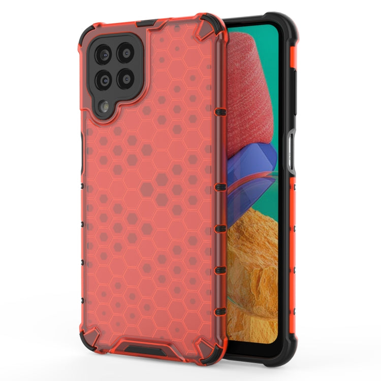 For Samsung Galaxy M33 5G Global Shockproof Honeycomb PC + TPU Phone Case