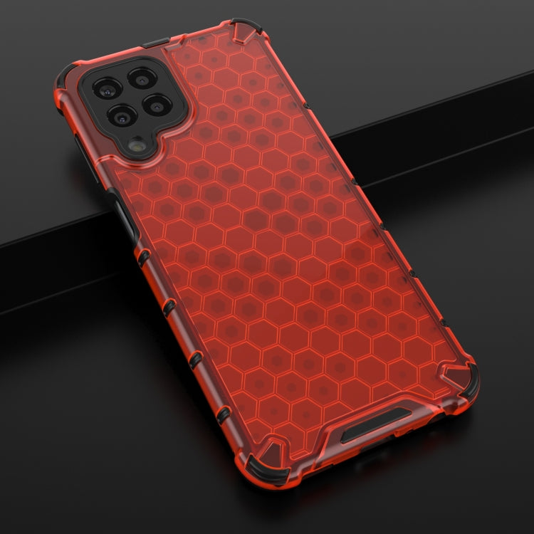 For Samsung Galaxy M33 5G Global Shockproof Honeycomb PC + TPU Phone Case