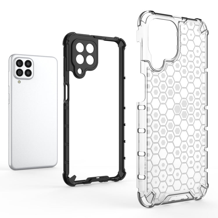 For Samsung Galaxy M33 5G Global Shockproof Honeycomb PC + TPU Phone Case
