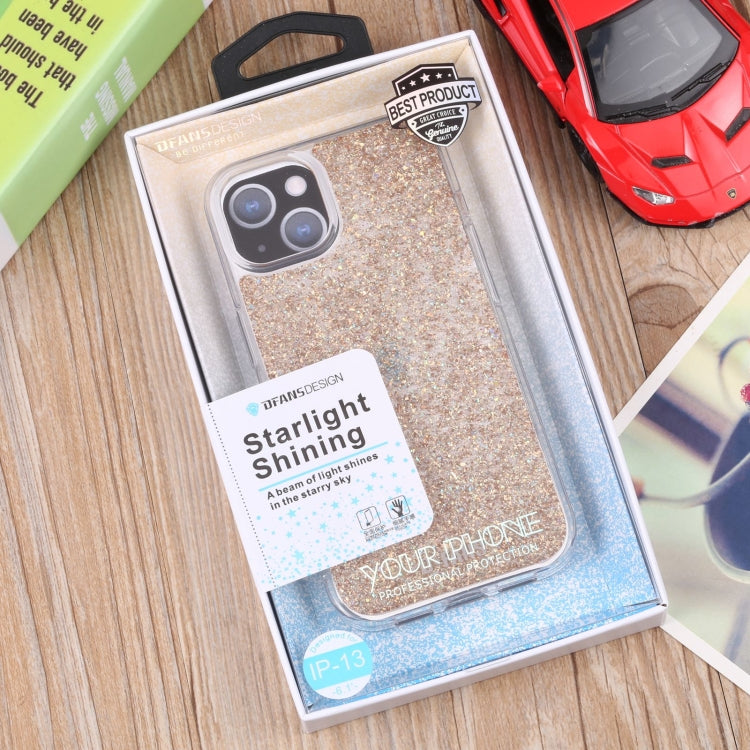 For iPhone 13 DFANS DESIGN Starry Sky Epoxy Phone Case