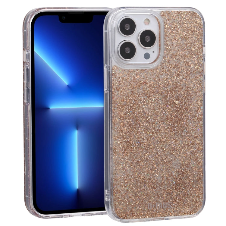 For iPhone 13 Pro DFANS DESIGN Starry Sky Epoxy Phone Case