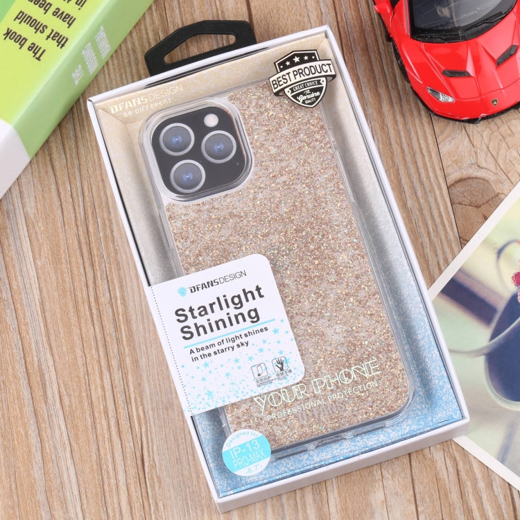 For iPhone 13 Pro DFANS DESIGN Starry Sky Epoxy Phone Case