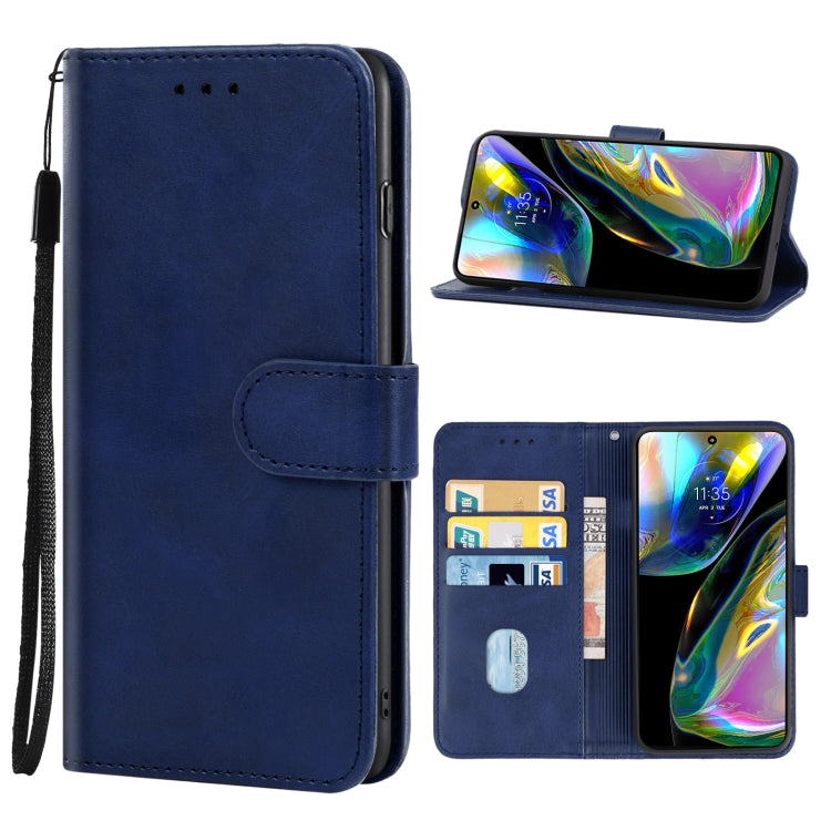 For Motorola Moto G82 Leather Phone Case