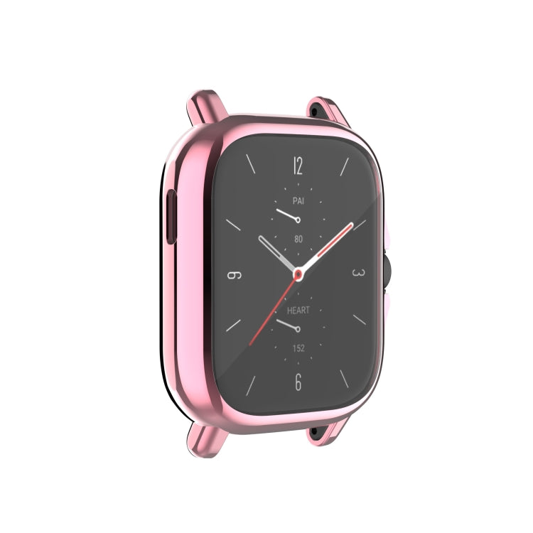 For Amazfit GTS 3 Full Coverage TPU Electroplating Watch Case