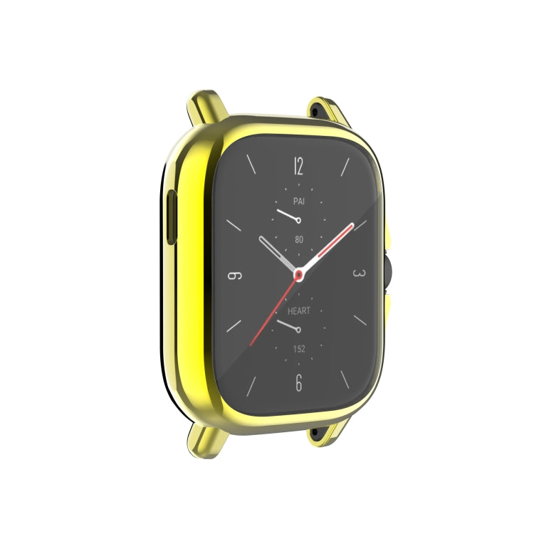 For Amazfit GTS 3 Full Coverage TPU Electroplating Watch Case