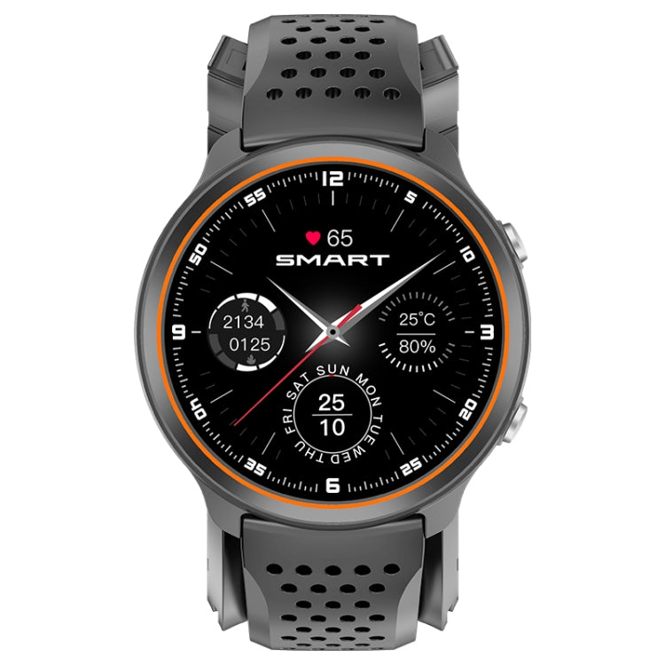 P30 1.3 inch IPS Screen Smart Watch Support Air Pump Blood Pressure Monitoring with Black TPU Band