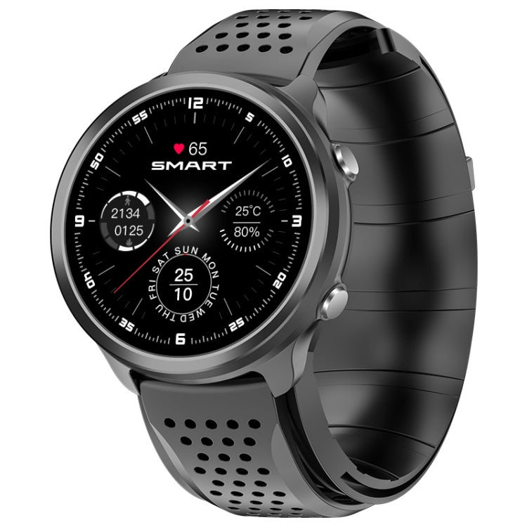 P30 1.3 inch IPS Screen Smart Watch Support Air Pump Blood Pressure Monitoring with Black TPU Band