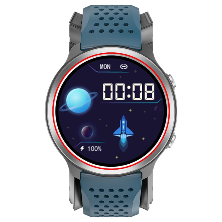 P30 1.3 inch IPS Screen Smart Watch Support Air Pump Blood Pressure Monitoring with Blue TPU Band