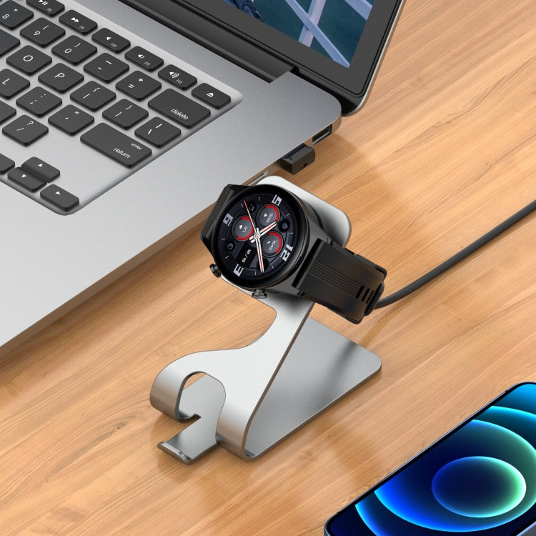 For Honor Watch GS 3 Universal Aluminum Alloy Magnetic Charger Holder