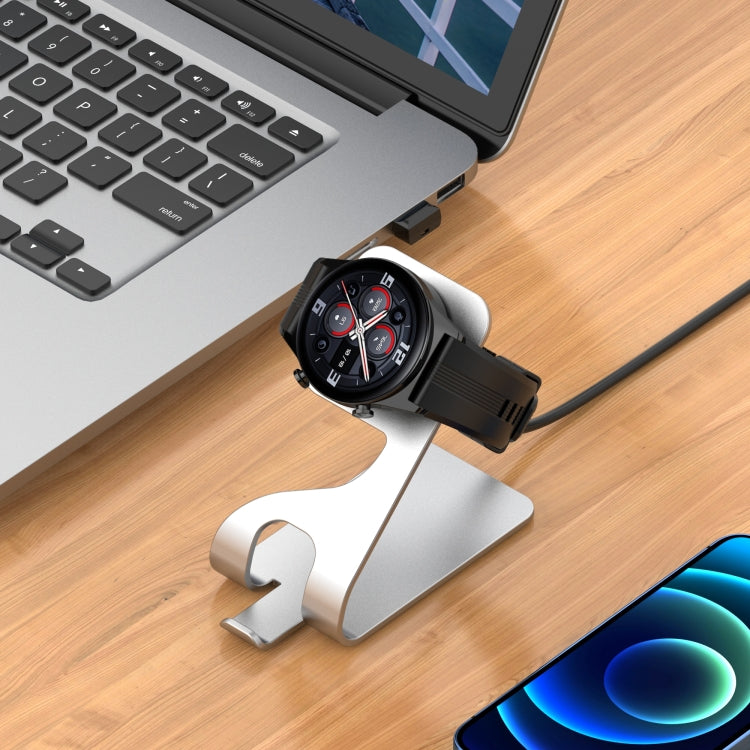 For Honor Watch GS 3 Universal Aluminum Alloy Magnetic Charger Holder