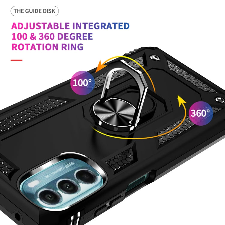 For Motorola Moto G 5G 2022 Shockproof TPU + PC Holder Phone Case