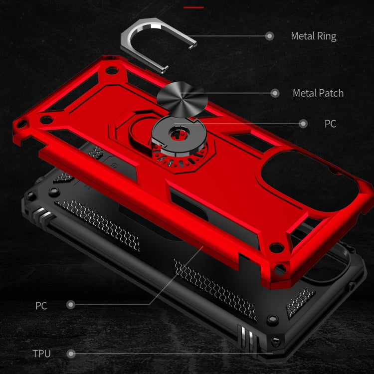 For Motorola Moto G 5G 2022 Shockproof TPU + PC Holder Phone Case