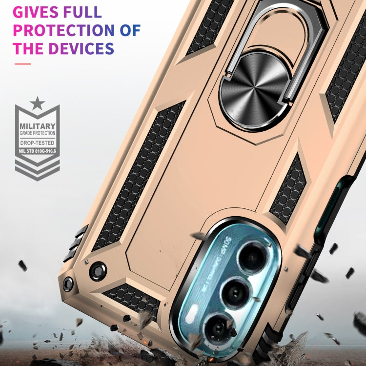 For Motorola Moto G 5G 2022 Shockproof TPU + PC Holder Phone Case