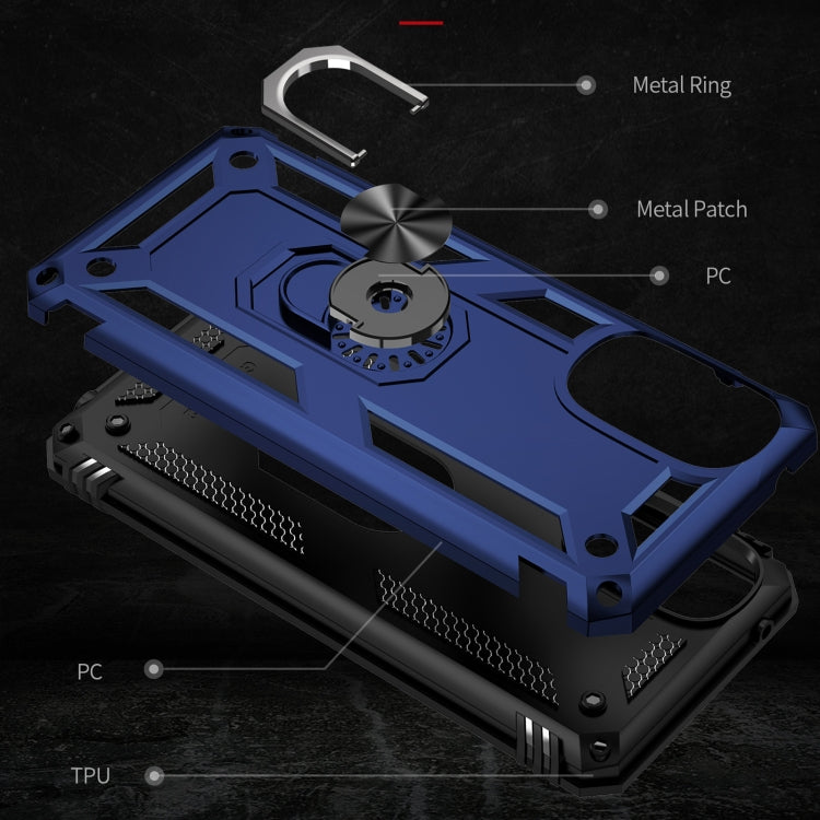 For Motorola Moto G 5G 2022 Shockproof TPU + PC Holder Phone Case