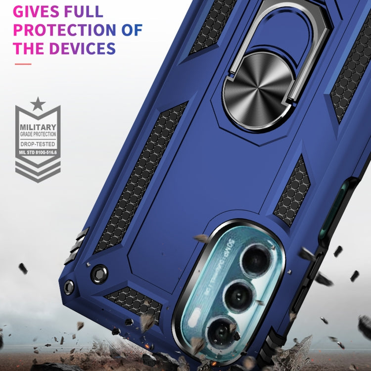 For Motorola Moto G 5G 2022 Shockproof TPU + PC Holder Phone Case