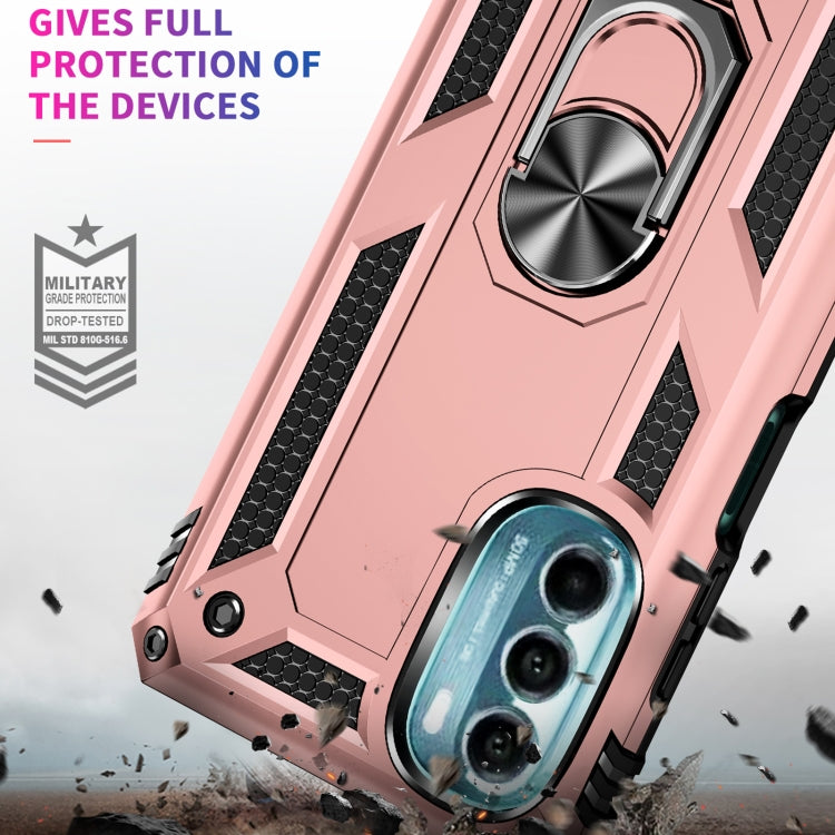 For Motorola Moto G 5G 2022 Shockproof TPU + PC Holder Phone Case