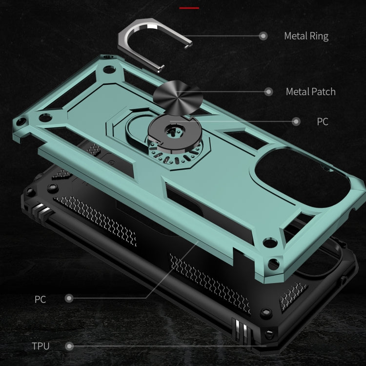 For Motorola Moto G 5G 2022 Shockproof TPU + PC Holder Phone Case
