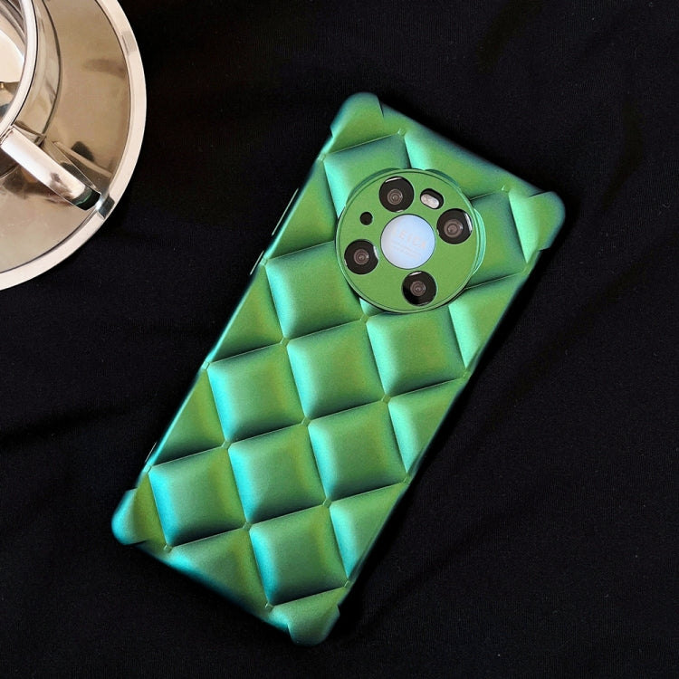 For Huawei Mate 40 Pro Rhombic Texture Chameleon TPU Phone Case