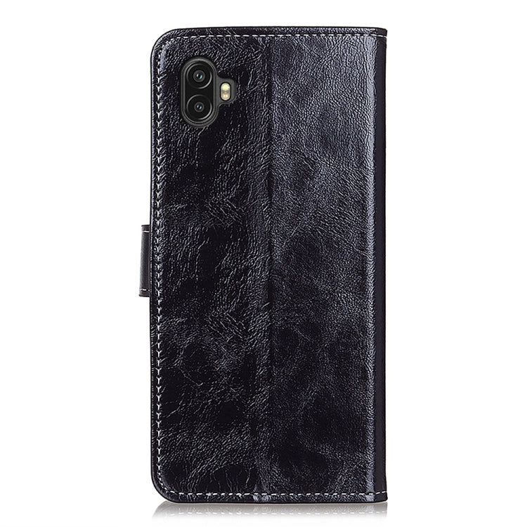For Samsung Galaxy Xcover6 Pro Retro Crazy Horse Texture Horizontal Flip Leather Phone Case