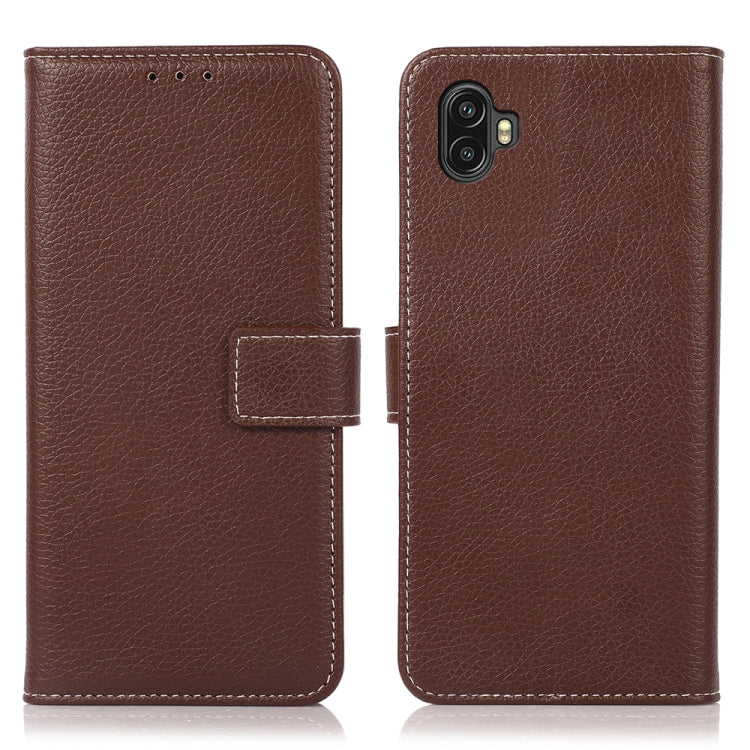 For Samsung Galaxy Xcover6 Pro Litchi Texture Horizontal Flip Leather Phone Case