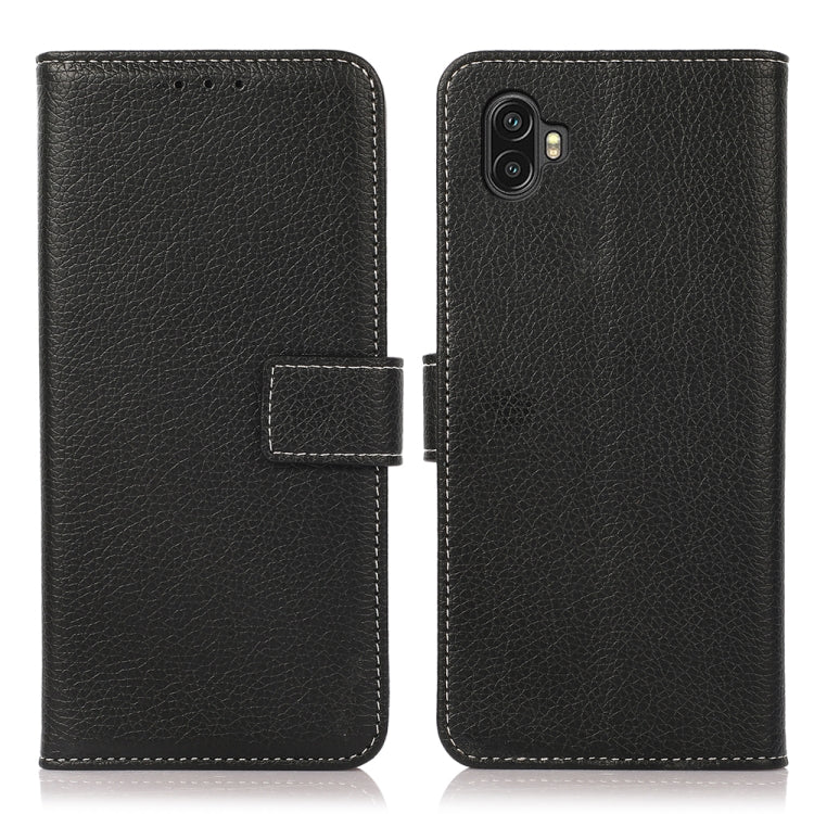 For Samsung Galaxy Xcover6 Pro Litchi Texture Horizontal Flip Leather Phone Case
