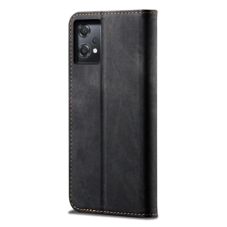 For OnePlus Nord CE 2 Lite 5G Denim Texture Flip Leather Phone Case
