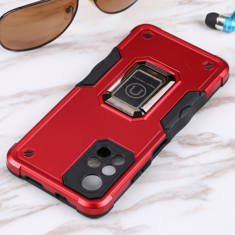 For Xiaomi Redmi Note 11T 5G Ring Holder Non-slip Armor Phone Case