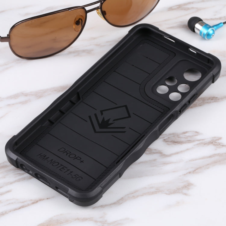 For Xiaomi Redmi Note 11T 5G Ring Holder Non-slip Armor Phone Case