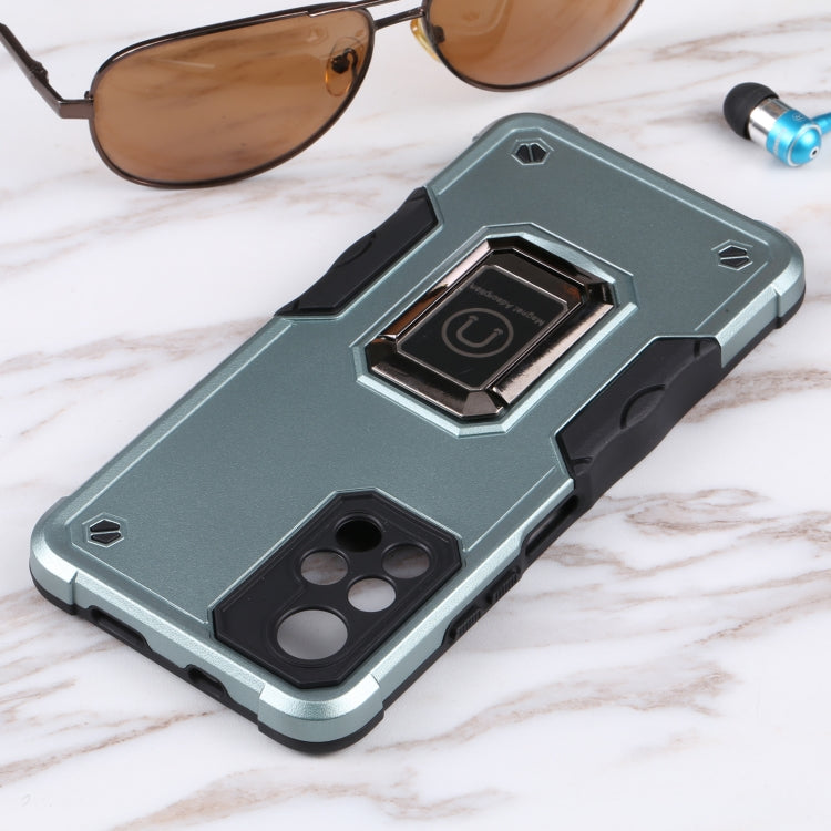 For Xiaomi Redmi Note 11T 5G Ring Holder Non-slip Armor Phone Case