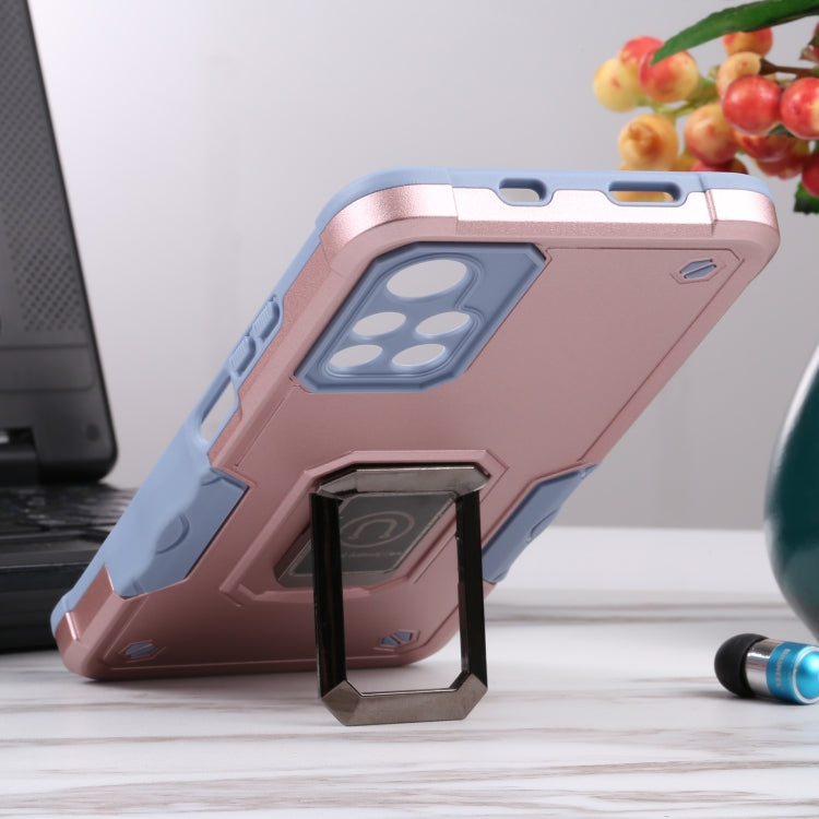 For Xiaomi Redmi Note 11T 5G Ring Holder Non-slip Armor Phone Case