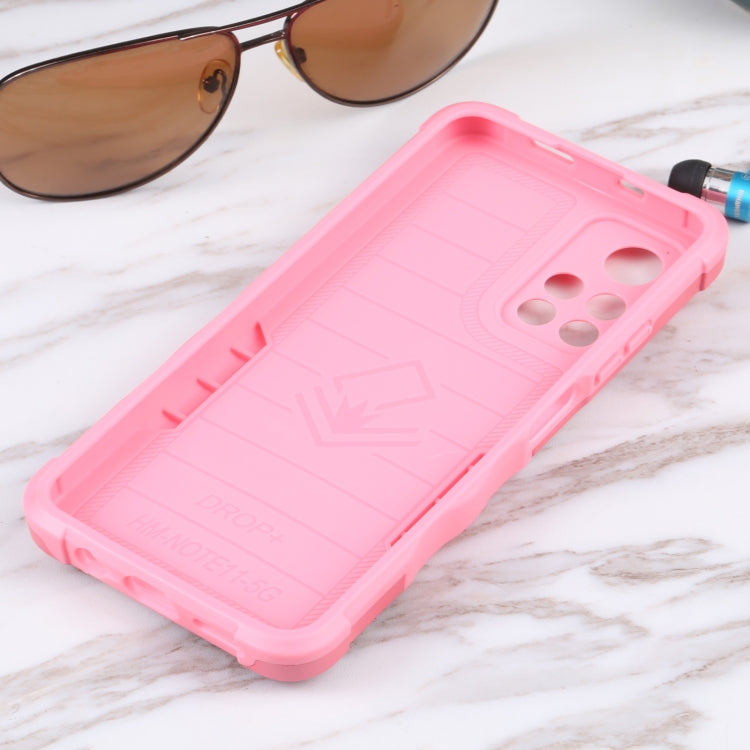 For Xiaomi Redmi Note 11T 5G Ring Holder Non-slip Armor Phone Case