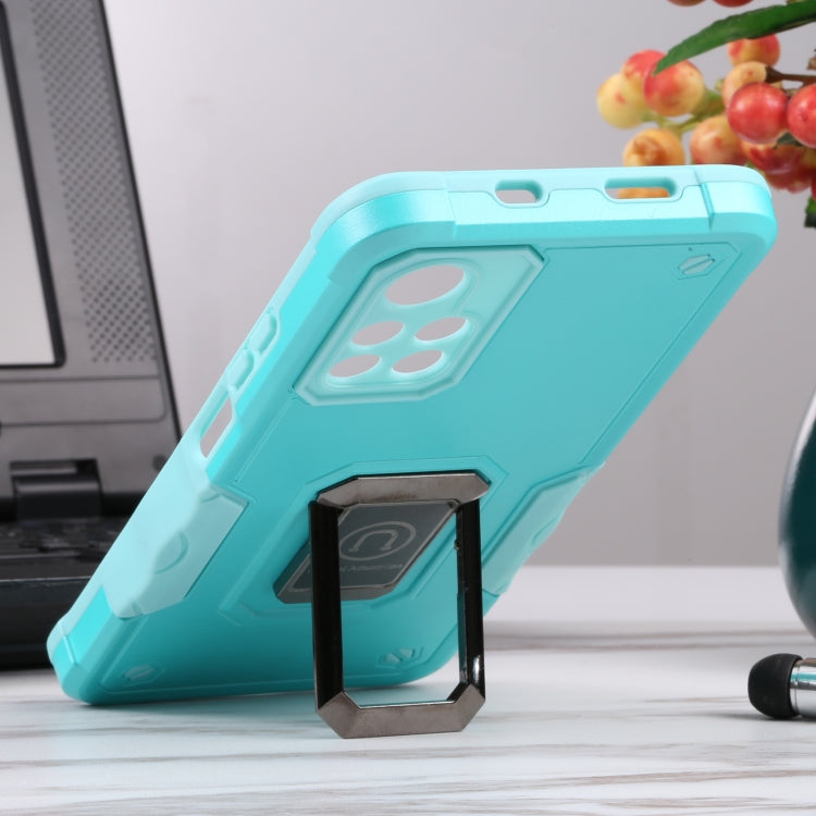 For Xiaomi Redmi Note 11T 5G Ring Holder Non-slip Armor Phone Case