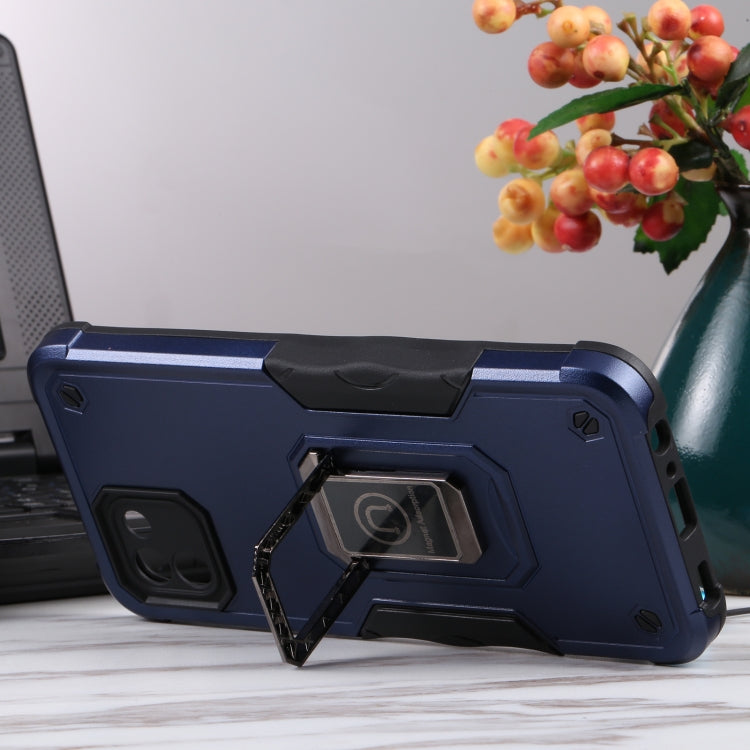 For Samsung Galaxy A03 164mm EU Version Ring Holder Non-slip Armor Phone Case