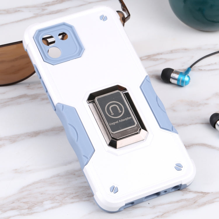 For Samsung Galaxy A03 164mm EU Version Ring Holder Non-slip Armor Phone Case