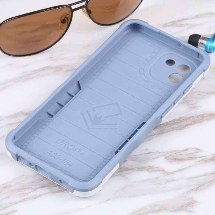 For Samsung Galaxy A03 164mm EU Version Ring Holder Non-slip Armor Phone Case