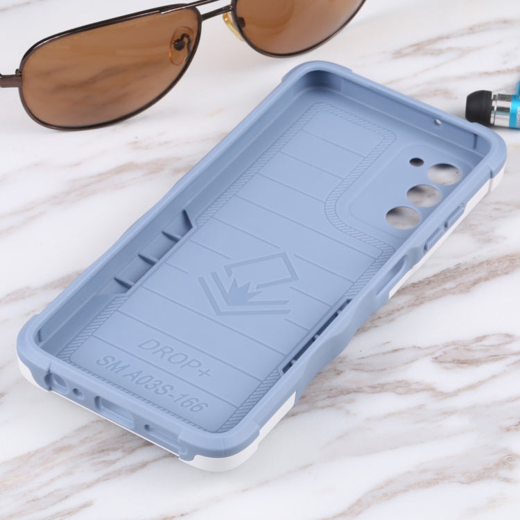 For Samsung Galaxy A03s 165.8mm US Version Ring Holder Non-slip Armor Phone Case